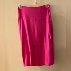 Hot pink pencil skirt size medium